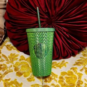Green Starbucks cup